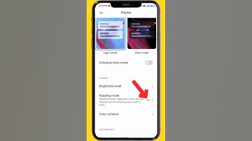 How To off Redmi Note 10 Pro Reading Mode Settings #redmi10pro #shortvideo#tech #shorts