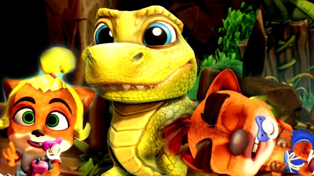Crash Team Racing Nitro-Fueled: Grand Prix: Back N. Time Intro Cutscene ...