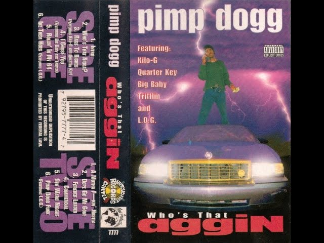 Pimp Dogg - Who's That Aggin (1996) [FULL ALBUM] (FLAC) [GANGSTA RAP /  G-FUNK]