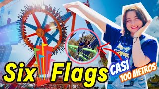 LOCURA EN SIX FLAGS | 1ra VEZ EN UN PARQUE DE DIVERSIONES