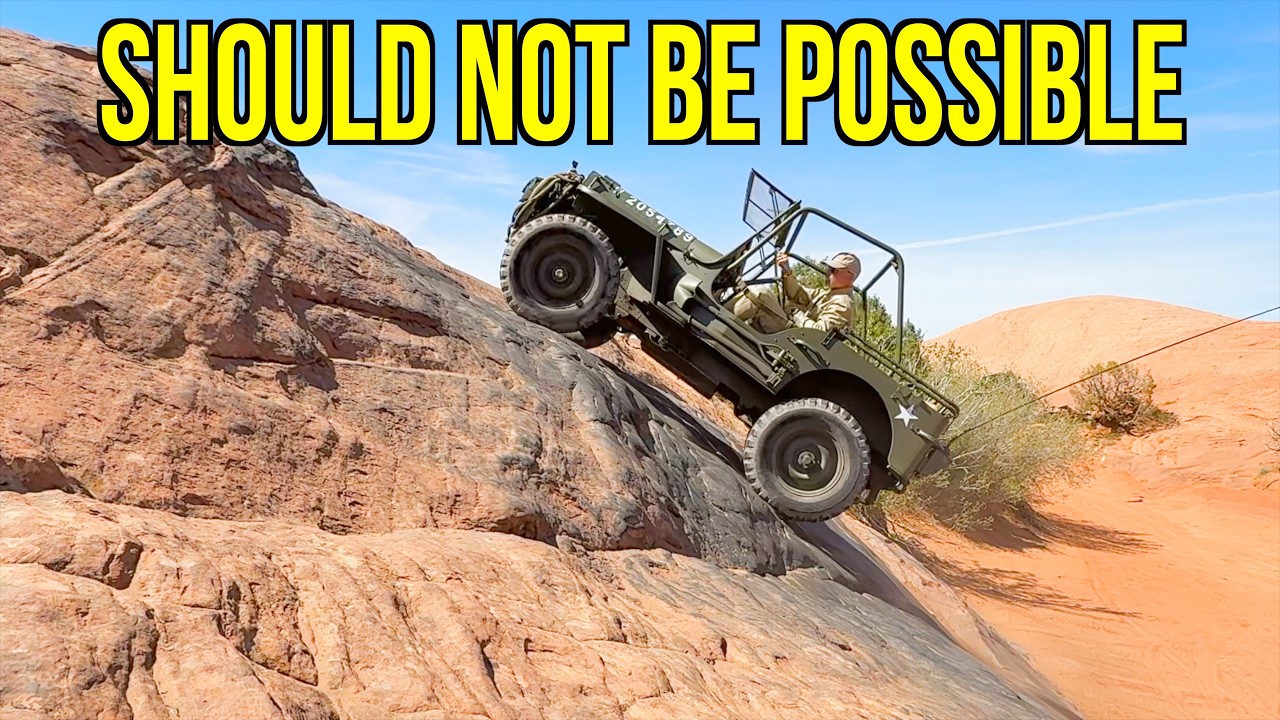This 84 Year-Old WW2 Jeep is THE Most Impressive Off-Roader I've