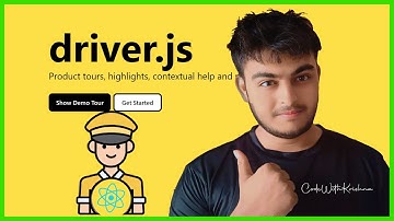 How to Create Interactive Website Tours with React Driver JS | React Animation Tutorial