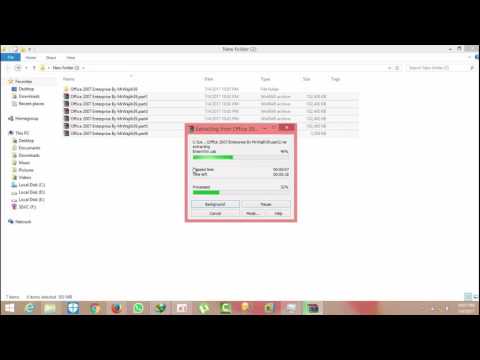 How to Combine Mutliple Winrar Files