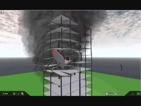 ROBLOX Realistic Building Plane crash - YouTube