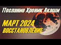 Март 2024 – восстановление. Послание Хроник Акаши.