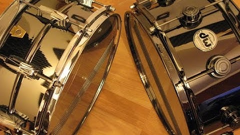 Ludwig Black Beauty vs. DW Collector