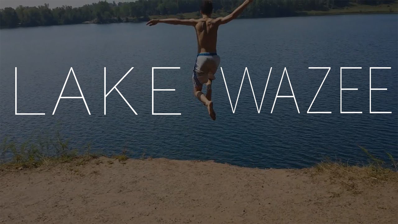 Cliff Jumping Lake Wazee YouTube