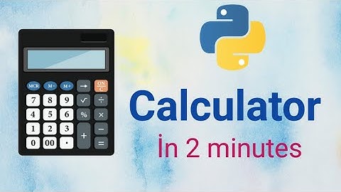آلة حاسبة بسيطة باستخدام لغة بايثون #بايثون #برمجة #مشاريع بايثون #تمارين بايثون #تعلم بايثون