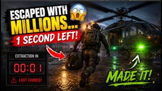 1 SECOND FROM DISASTER 😱💰 The Most Insane Evacuation Ever! | Arena Breakout Infinite