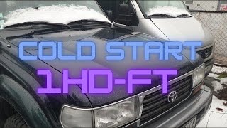 1HD-FT Land Cruiser 80 Series Cold Start & Sound