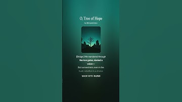 Thumbnail of O, Tree of Hope #ballad #freedom #censorshipresistance #folkrock