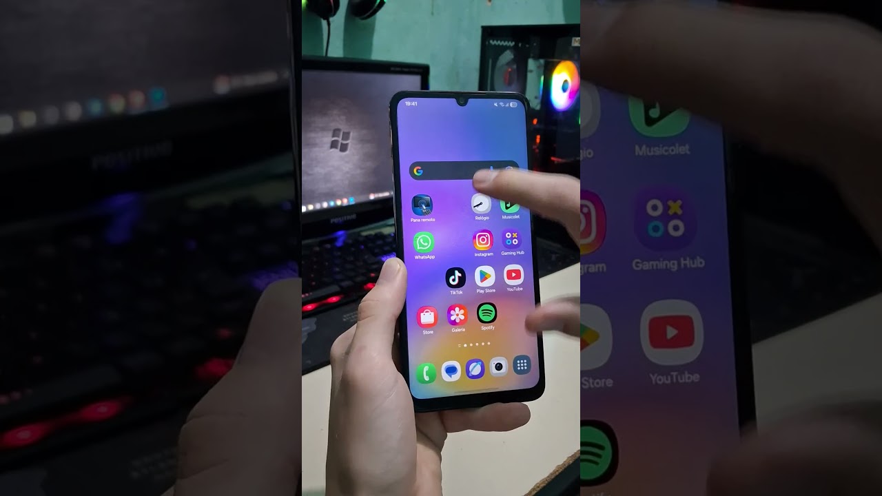 One UI 7 liberada para o Galaxy A05!!! #celular #smartphone #samsung #oneui7 #a05