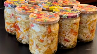 Капуста «Белоцерковская» (молодая, на зиму) #домашниезаготовки #prszetwory #консервація