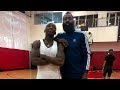 Bone Collector Teaches James Harden New Move with Professor, T Jass, and Marcelas Howard