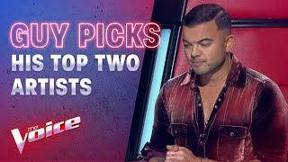 The Showdowns: Guy Sebastian Picks His Top Two Artists | The Voice Australia 2020