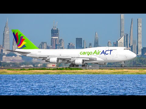 🇺🇸 300 PLANE TAKEOFFS & LANDINGS in 3 HRS NEW YORK CITY JFK Airport Plane Spotting [JFK/KJFK]