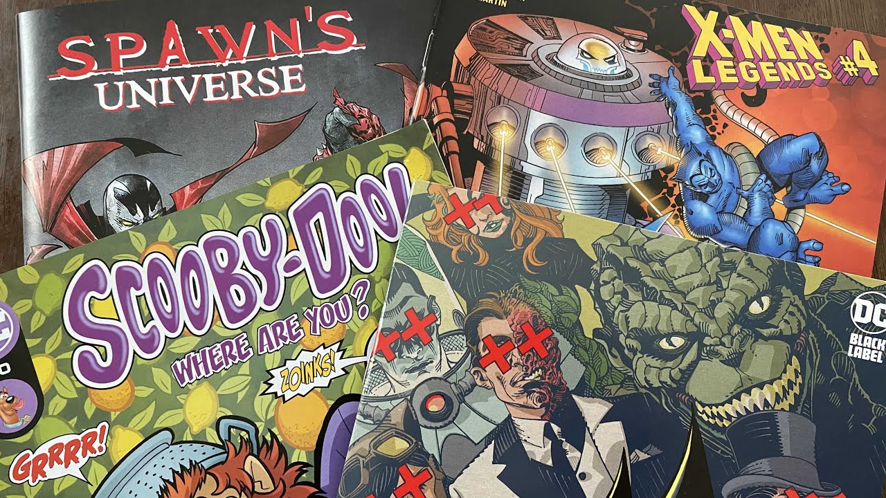 Comic Book Pickups June 23 2021 New Comics Wednesday NCBD Spawn Universe X-Men Legends Batman Ennis