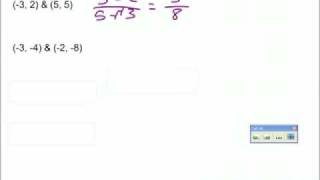 Finding the Slope of a Line