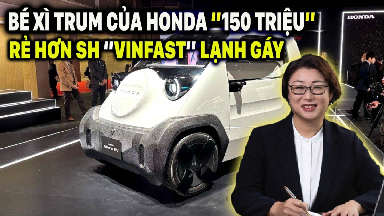 HONDA LỘ DIỆN ''XE ĐIỆN MINI'' 150 TRIỆU ĐẤU - VINFAST VF3 CUỘC CHIẾN 28 TỶ USD BẮT ĐẦU, AI SẼ THẮNG