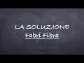 La Soluzione- Fabri Fibra Lyrics