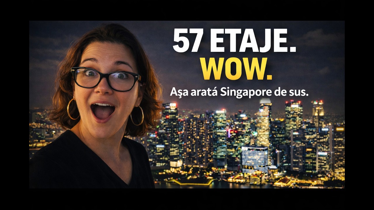 O cafea, un impuls… și cea mai nebună panoramă din Singapore