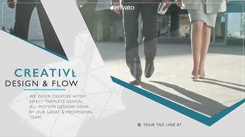 Royalty Free | After Effects Template Corporate Slideshow