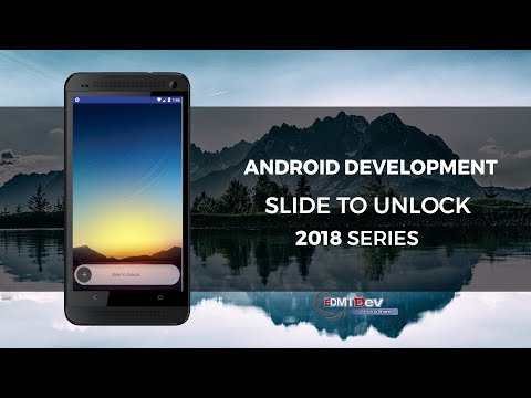 Android Development Tutorial - Slide to Unlock Splash Screen