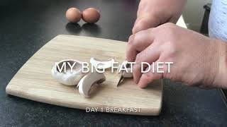 Blood sugar diet AKA Big fat diet day 1: Breakfast