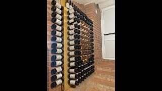 Сделать винную  полку своими руками  Правильное хранение вина  Make a wine shelf with your own hands