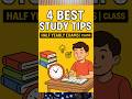 “4 Best Study Tips for Class 10 Half Yearly Exams 📚 | CBSE 2025” #cbse #class10th #study #exam