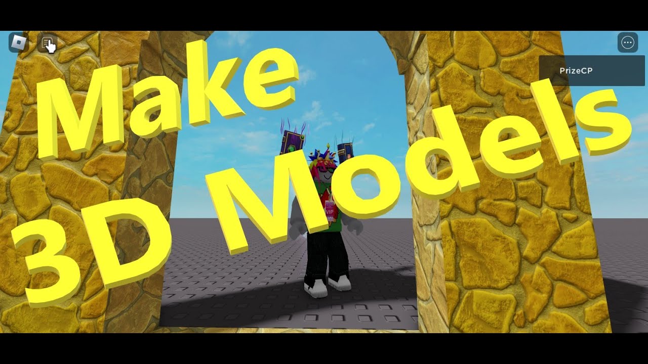 Sabe modelar? Sabia que dá para ganhar dinheiro no Roblox com modelagem 3d?  · RenanMsV · TabNews