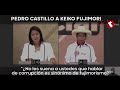 Pedro Castillo sugiere que Fujimorismo es sinónimo de corrupción