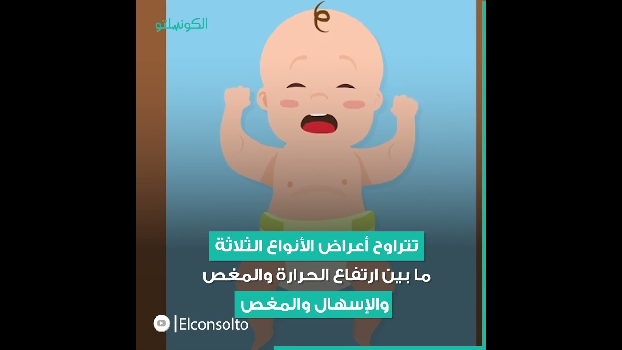 اعراض النزلة المعوية عند الاطفال