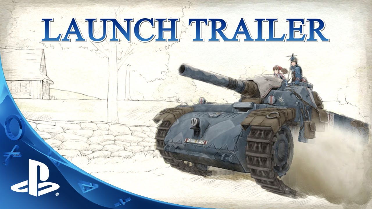 Valkyria Chronicles Remastered Launch Trailer Ps4 Youtube