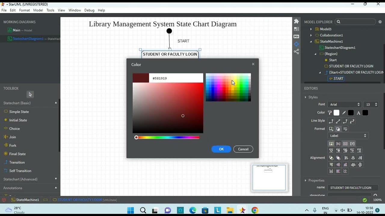 Library management system State chart diagram YouTube State Chart Diagram Youtube