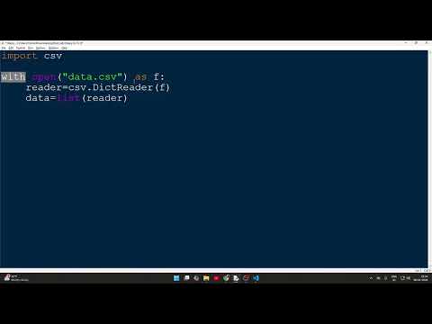 Python Data Summary Generator Using CSV | Max, Min, Average | VTU Q10 | 1BPLC105B