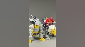 #stopmotionanimation #transformers #transformersmemes #blokees #dinobots #autobots #g1 #grimlock