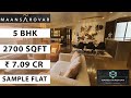 Lavish 5 BHK | 2700 SqFt | Panchpakhadi | Nandivardhan | Thane West Real Estate | Sample Flat