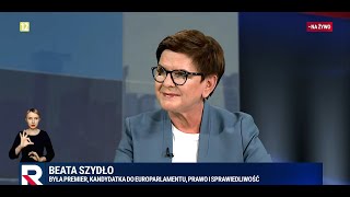 Szydło: Polki I Polacy Boją Się O Swoją Przyszłość, Wracamy Do 2015 Roku... | Gość Dzisiaj