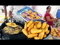 Very Famous Brinjal Masala Bajji | Guntur Vankaya Bajji | Evening Spical Snacks | #streetfood #food