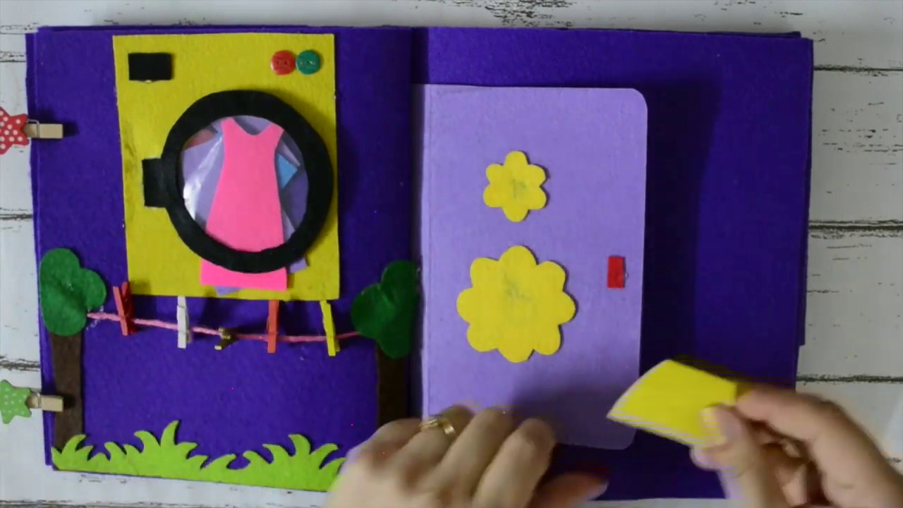 Create your own toddler busy book - step-by-step tutorial