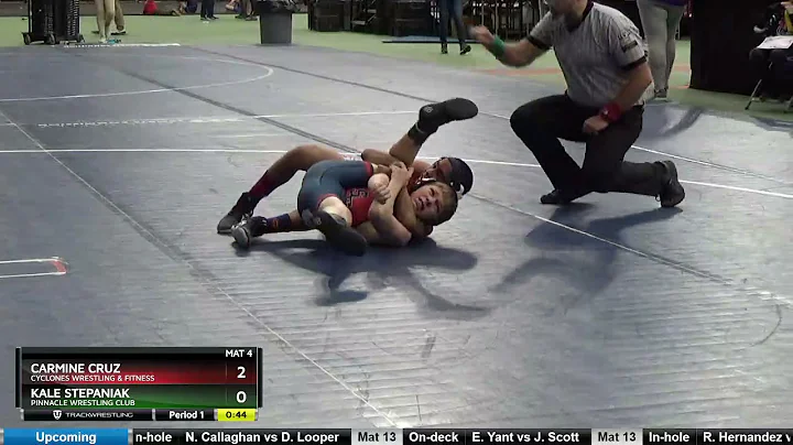 12U 98 Kale Stepaniak Pinnacle Wrestling Club Vs C...