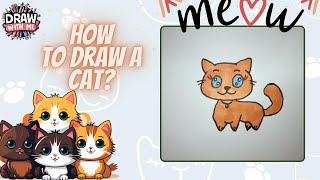 How To Draw A Cat? Cute and Easy