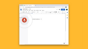 How can I dictate notes quickly in Google Docs?
