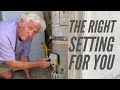 The best water heater temperature setting  a master plumbers preferred temp setting