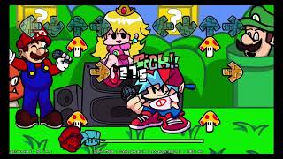 Friday Night Funkin VS Mario - Wajuuu song perfect score