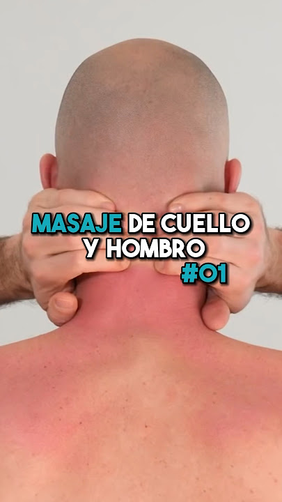 ❗️Masaje de cuello y hombros para eliminar la contractura 💪🏼 P1 #fisioterapiatualcance