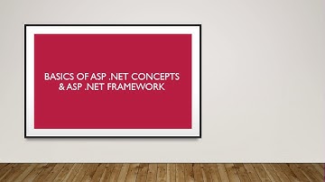ASP .NET Tutorial - ASP .NET Introduction