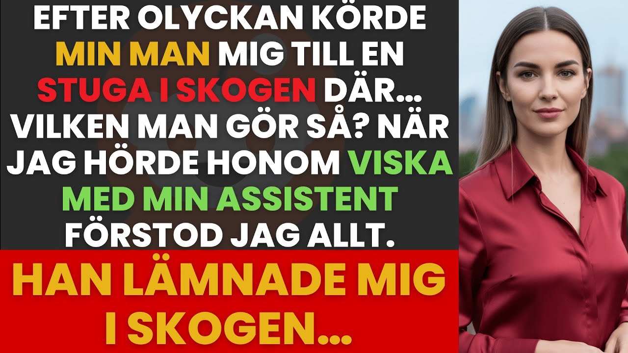 Jag vaknade på sjukhus efter en bilolycka, och min man Oscar var så omtänksam att han skickade mig till vår gamla familjegård i Dalarna för att vila. Men när jag hörde honom viska till min...