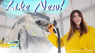 Dry Ice Blasting A 50+ Year Old Car // '69 VW Beetle Project